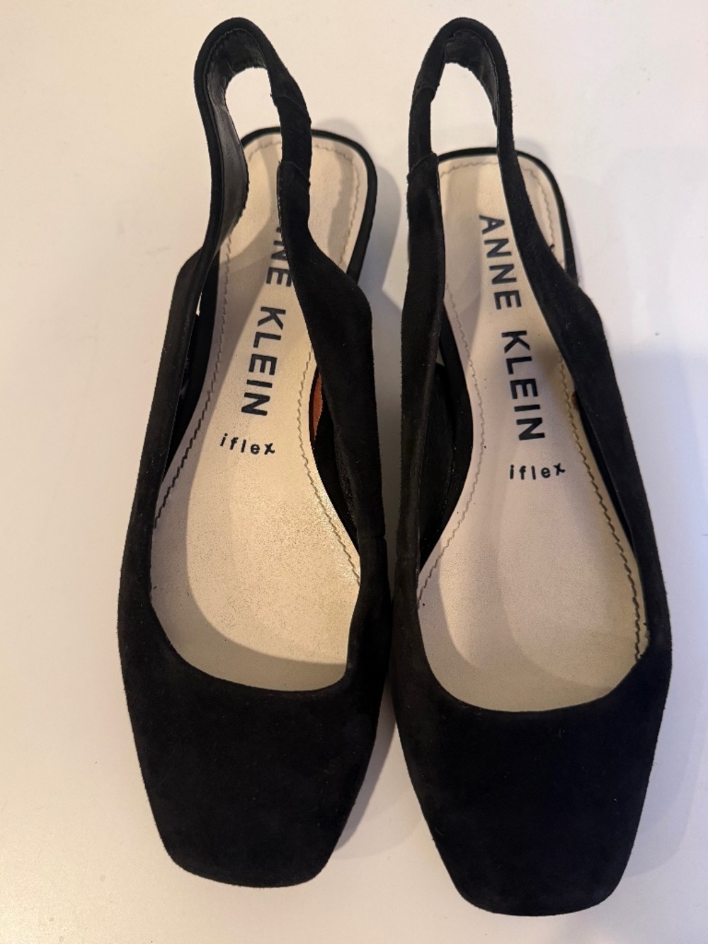 Suede flats